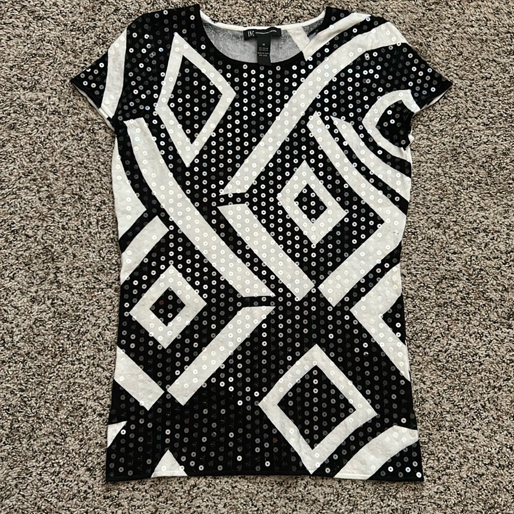 International Concepts Sparkly Top